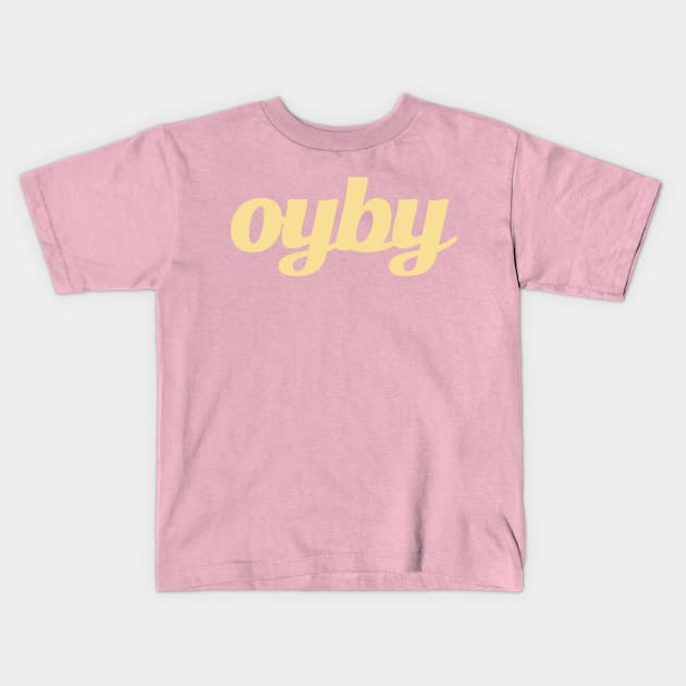 Oyby Simple Logo Kids T-Shirt by oyby